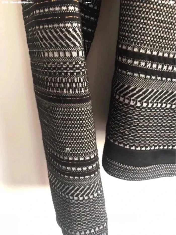 Veste à fils métallisés dorés Lady Blush taille 34 - photo numéro 5