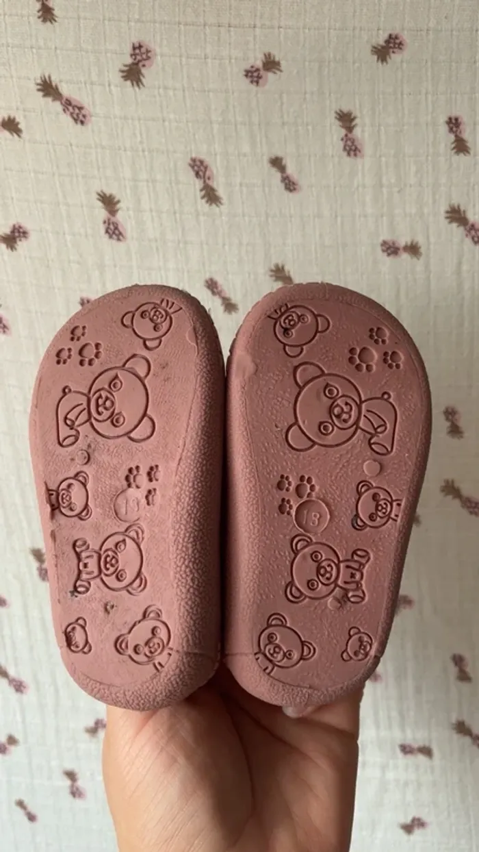 Chaussons bébé fille - photo numéro 2