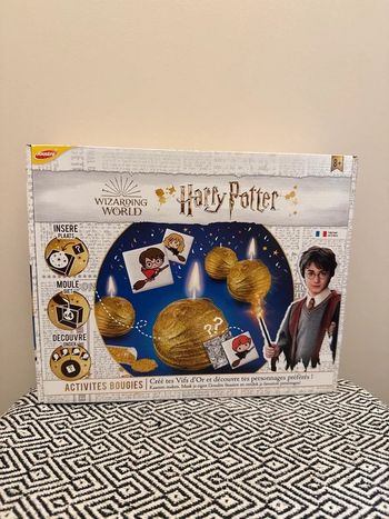 Harry potter - Coffret créatif - Moulage bougies - Dès 8 ans