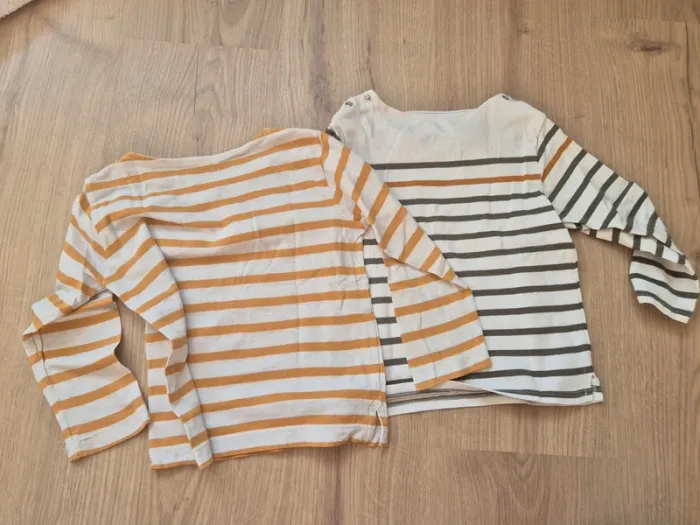Lot t-shirts ML 24 mois - photo numéro 2