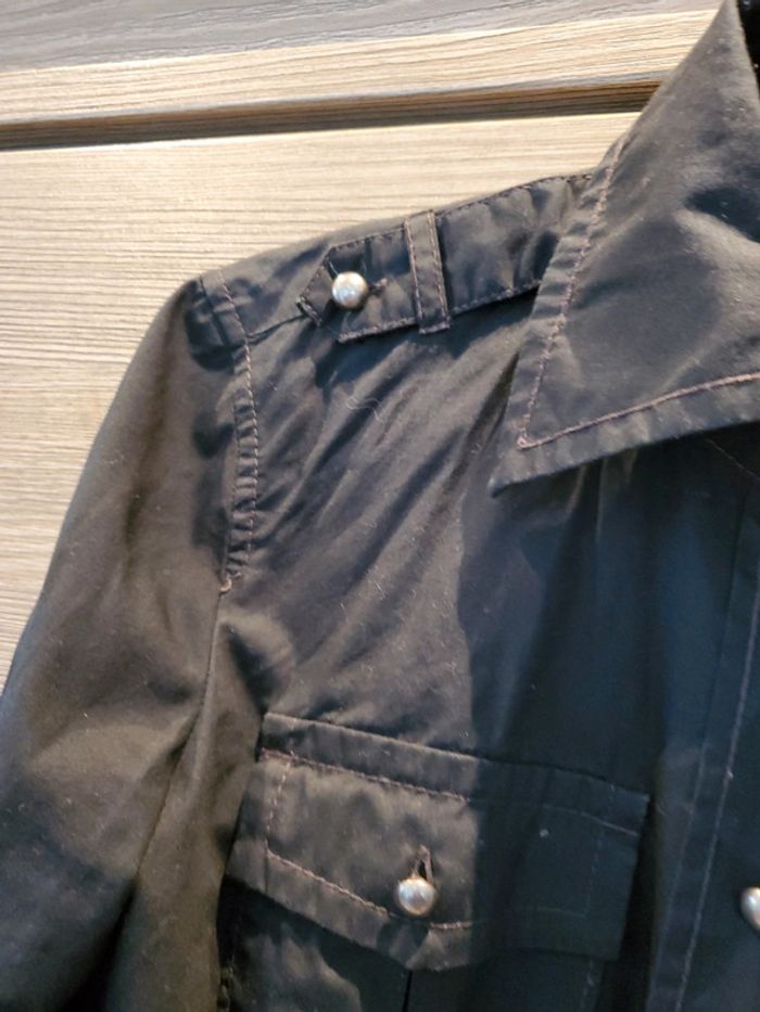 Chemise esprit bleue marine - photo numéro 7