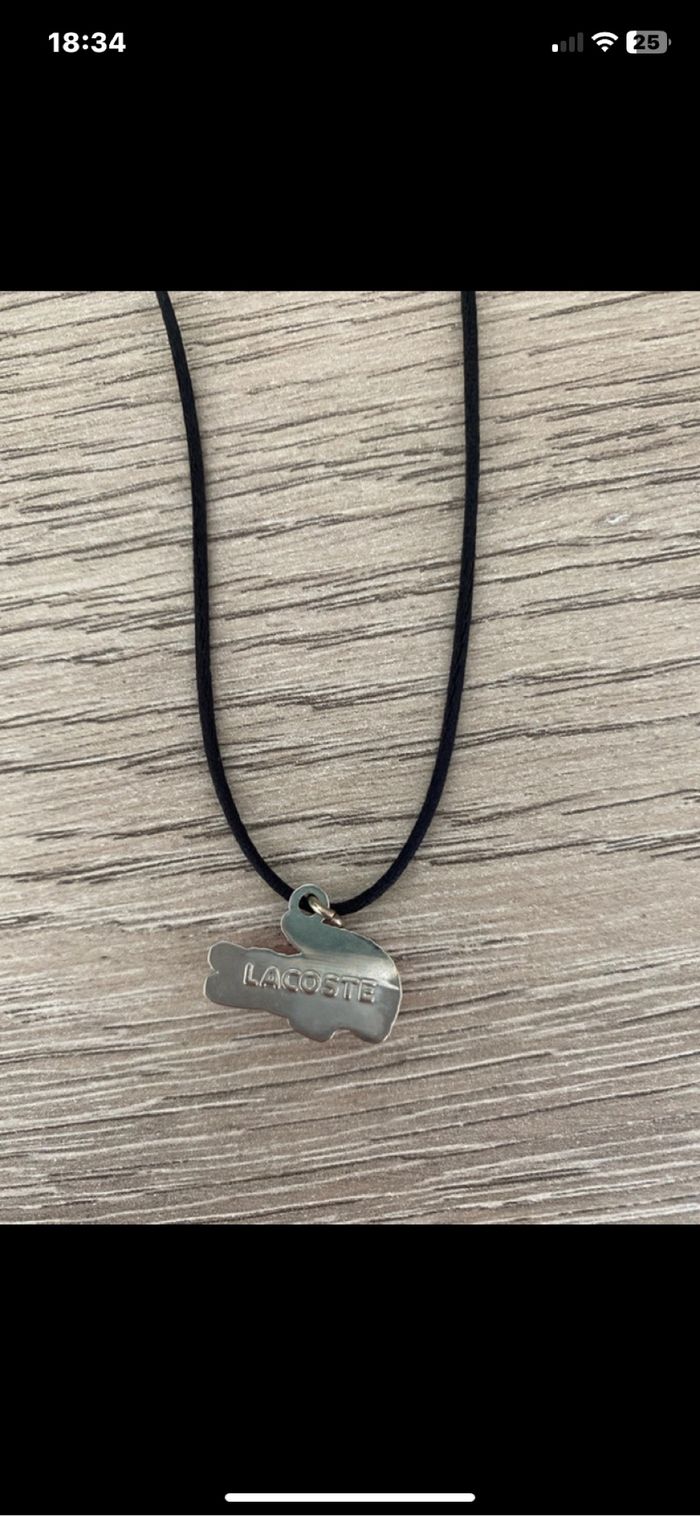 Collier Lacoste - photo numéro 3