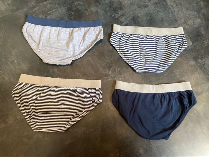 4 slips bleu marine 12 ans tape à l'œil - photo numéro 3