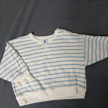 Sweat mariniere 6m Petit Bateau