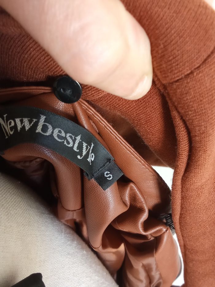 Veste femme taille S ou 36-38,  capuche, simili hiver, chaude - photo numéro 9