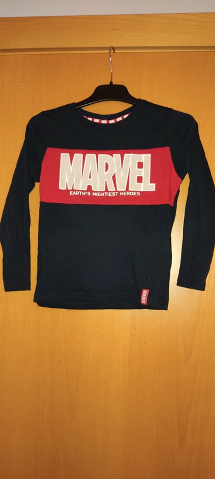 T-shirt manches longues Marvel