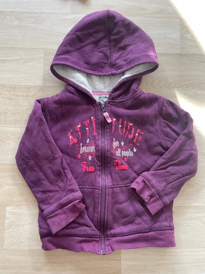 Gilet chaud fille 6 ans