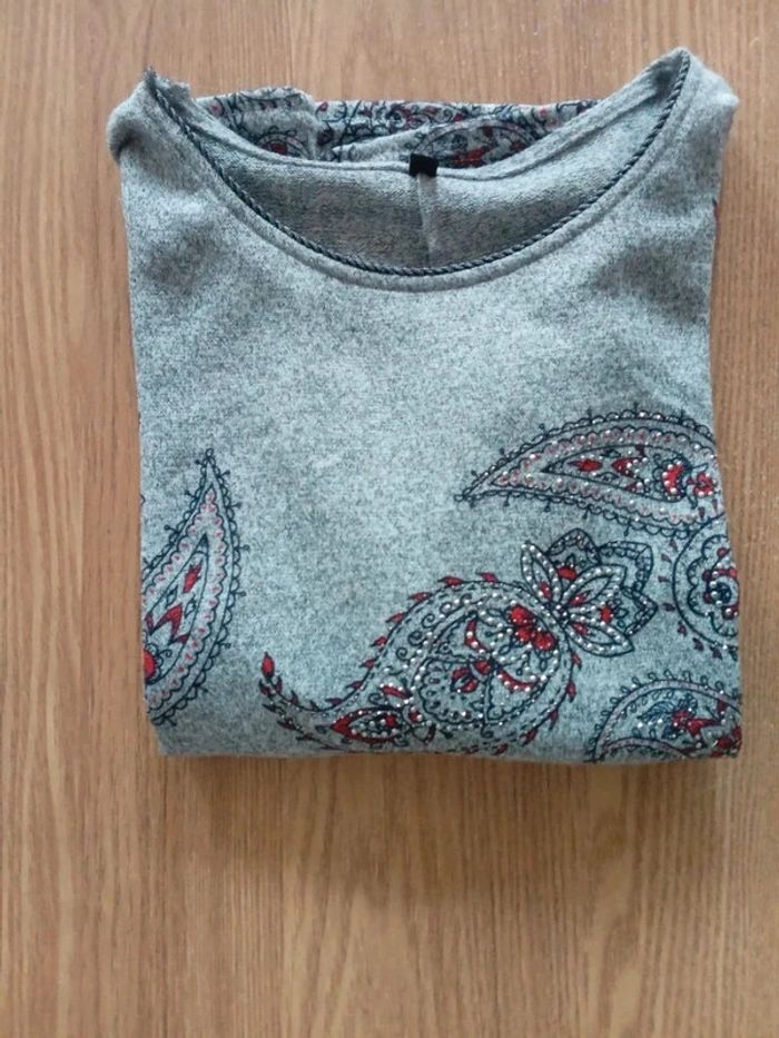 Pull manche 3/4 taille 36 🌹