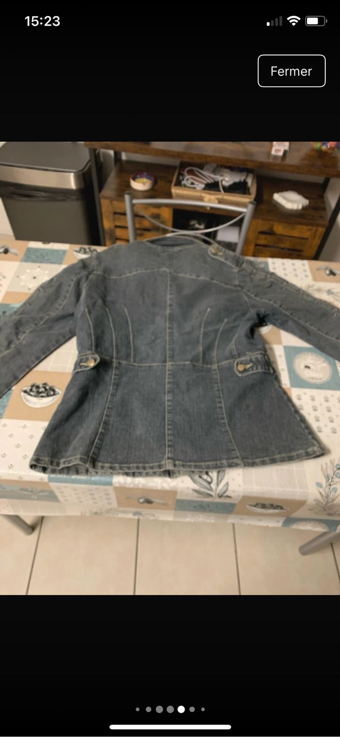 Veste en jean taille 40/42 - photo numéro 9