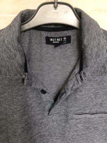 Polo gris chiné Bonobo