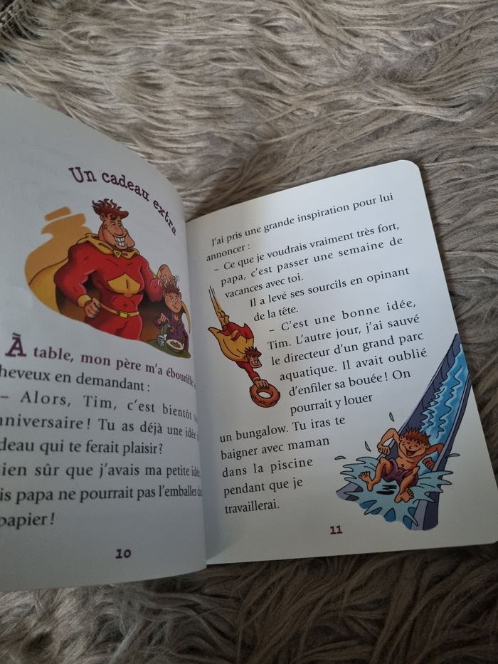 Roman enfant "Papa Est Un Super Héros" 6ans - photo numéro 4