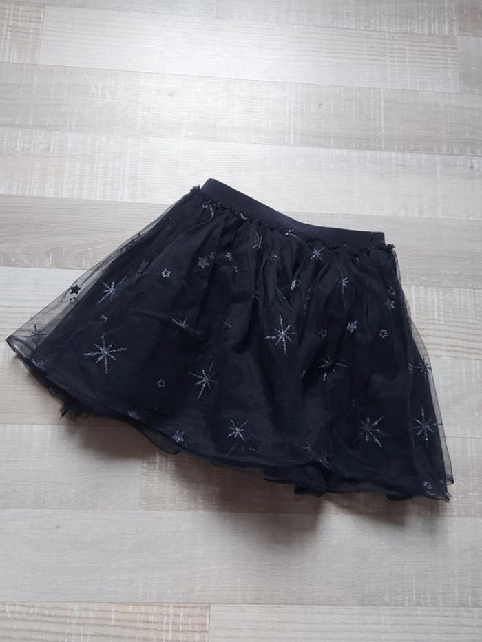 Jupe bleu avec doublure