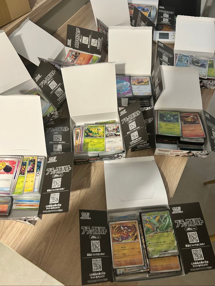 Gros lot de cartes Pokémon japonaise SV11B et SV11W - photo numéro 5