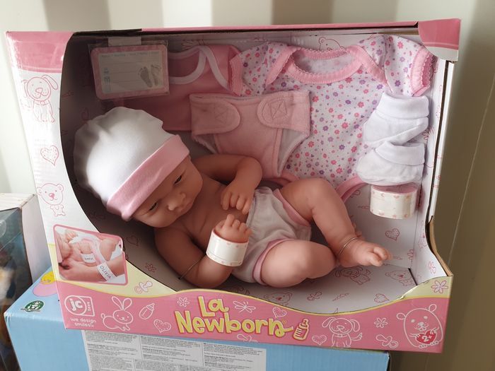 POUPON BERENGUER NOUVEAU Né bebe newborn realiste EUR 24,00 - FR