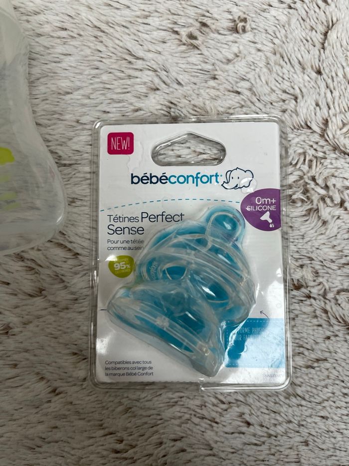 Lot de 2 biberons et tétine neuf - Aubert Concept - photo numéro 10