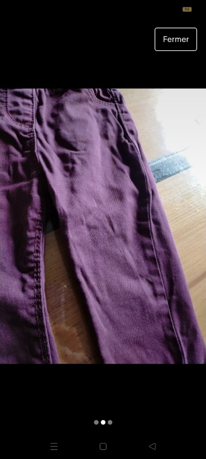 Pantalon fille 9 mois - photo numéro 2