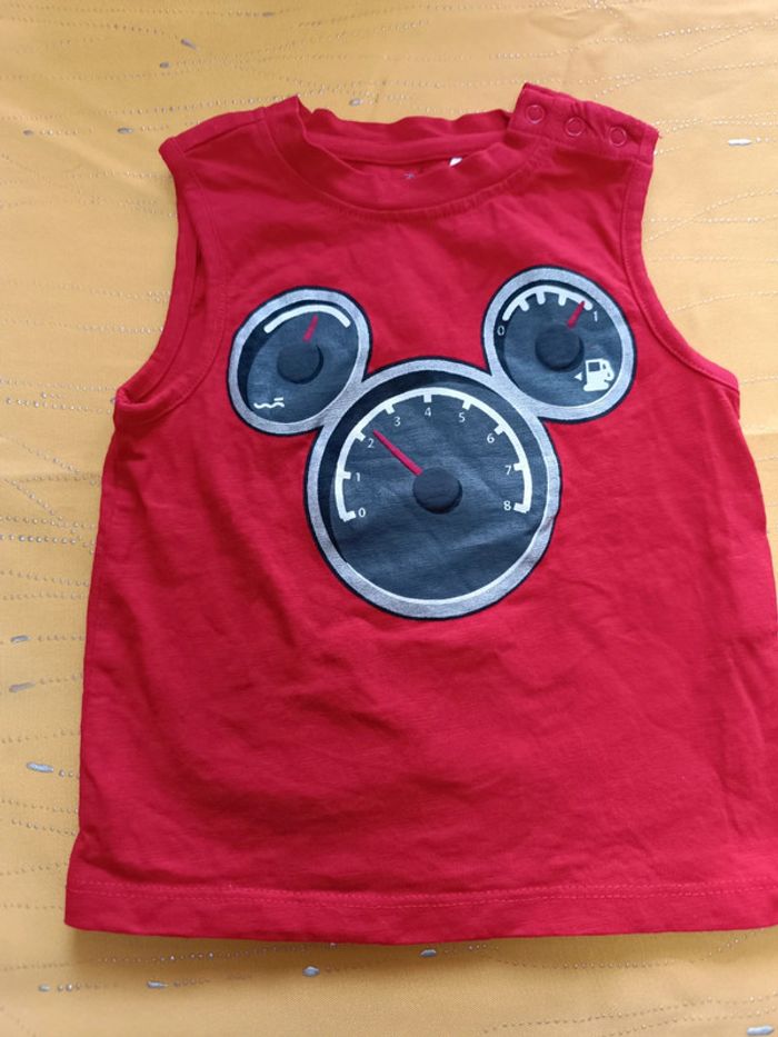 Débardeur Mickey Disney 18 mois 81 cm - photo numéro 2
