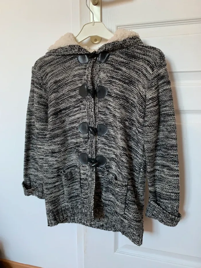 Manteau léger duffle-coat hiver - photo numéro 3