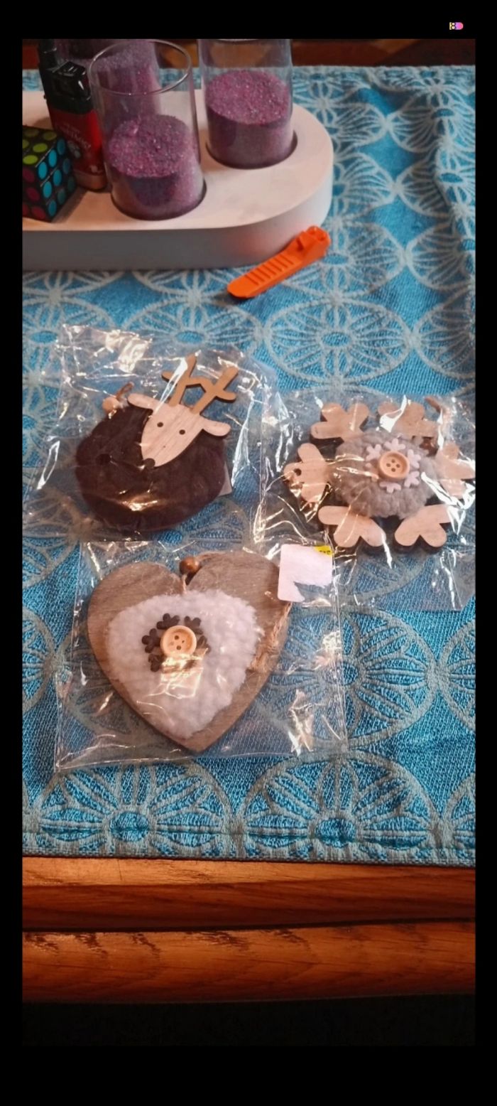 Décorations pour sapin