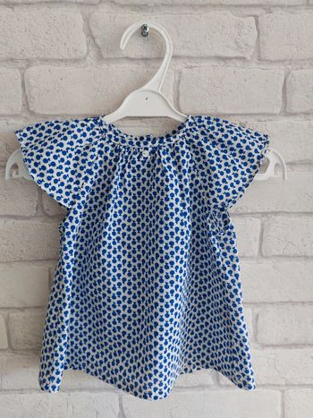 Blouse Bout'chou taille 9 mois / 71 cm