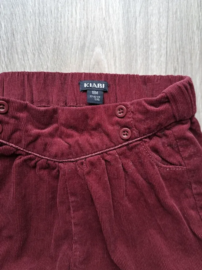 Short Kiabi velours - photo numéro 2
