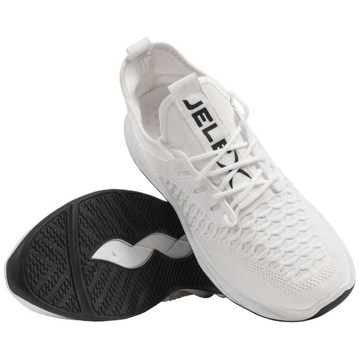 Baskets Chaussures Jelex Homme Blanche - photo numéro 3