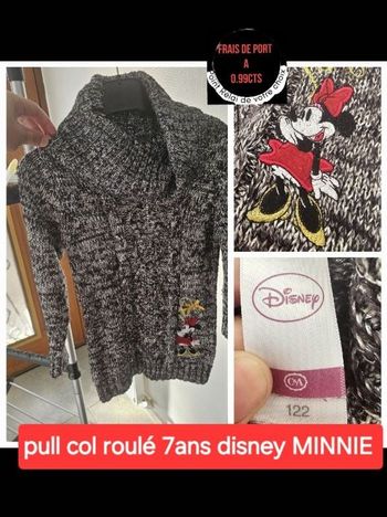 Pull minnie disney 7ans fille