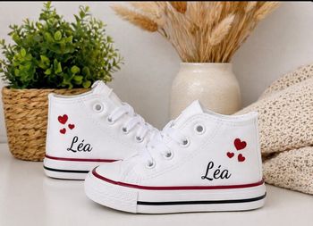 Chaussure personnalisée avec prénom ❤️