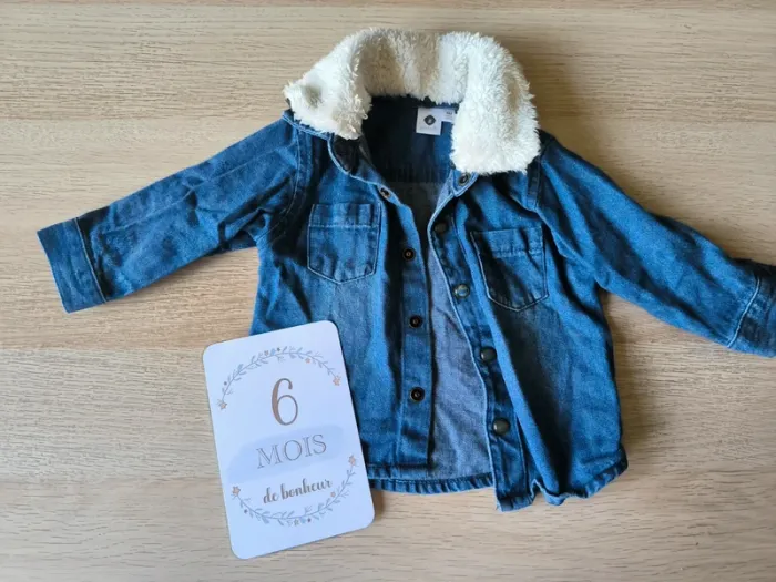 Veste en jean 6 mois