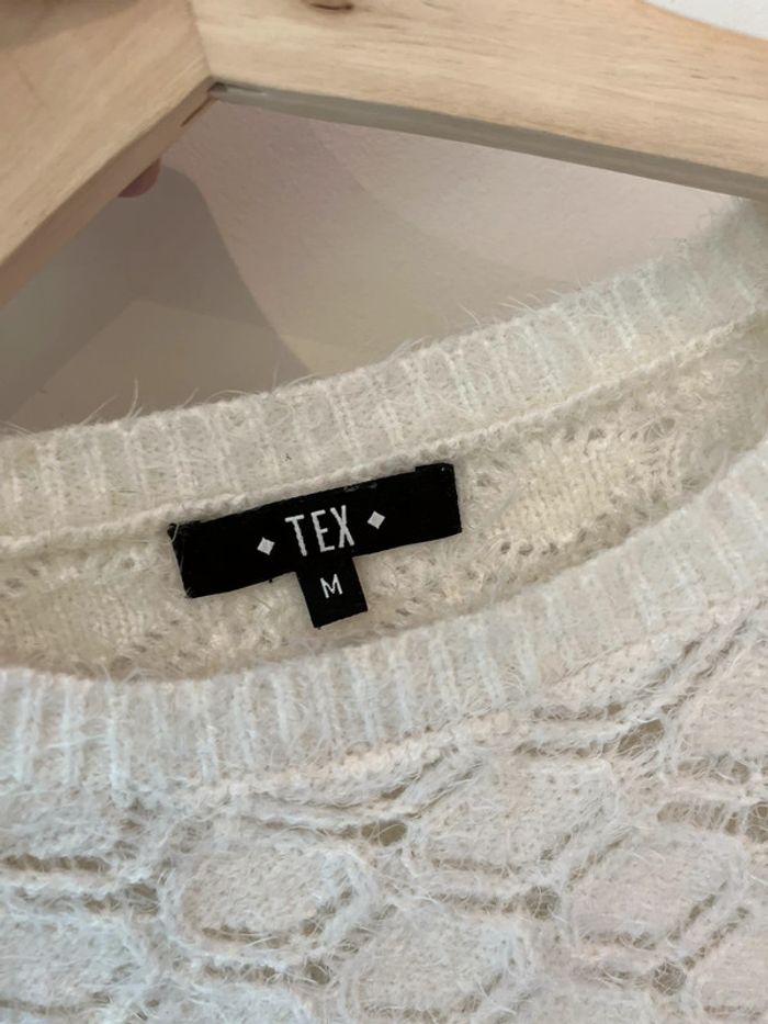 Pull crème - photo numéro 3