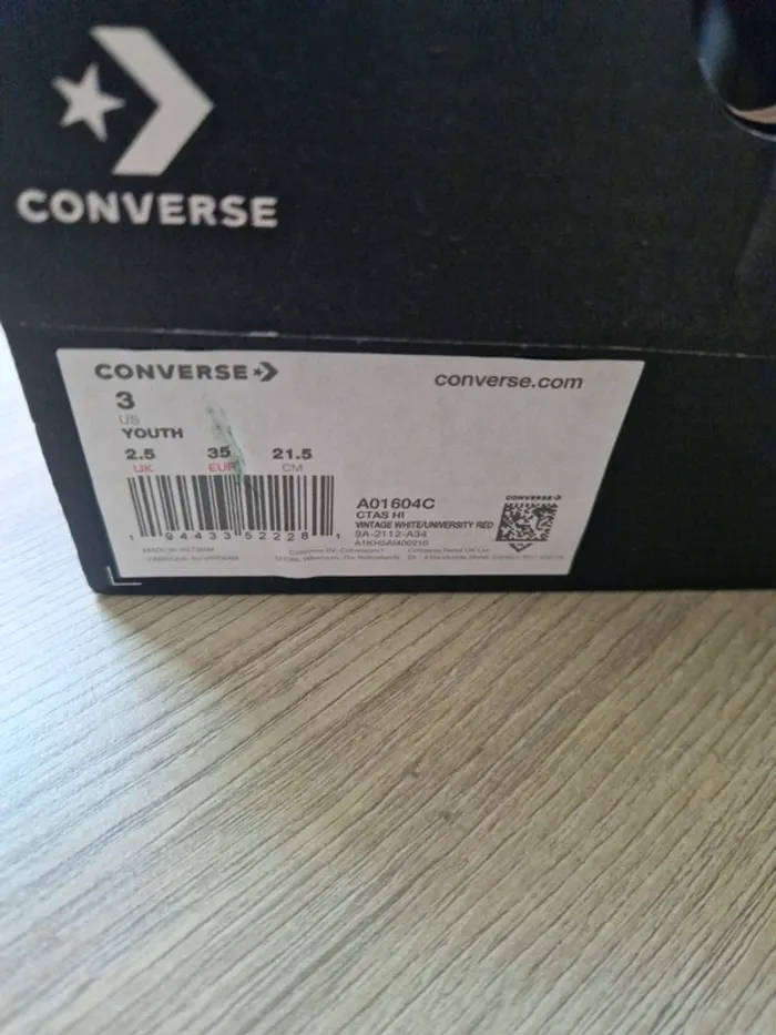 Converses neuves love - photo numéro 5