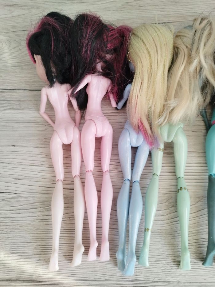Lot de 6 monster high - photo numéro 5