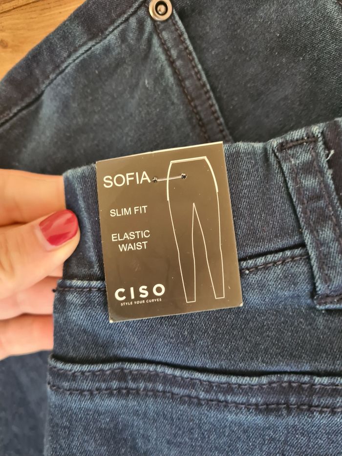 Jean's slim fit ciso modèle SOFIA - photo numéro 4