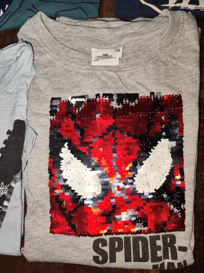 Lot tee shirts garçon 12 ans - photo numéro 2