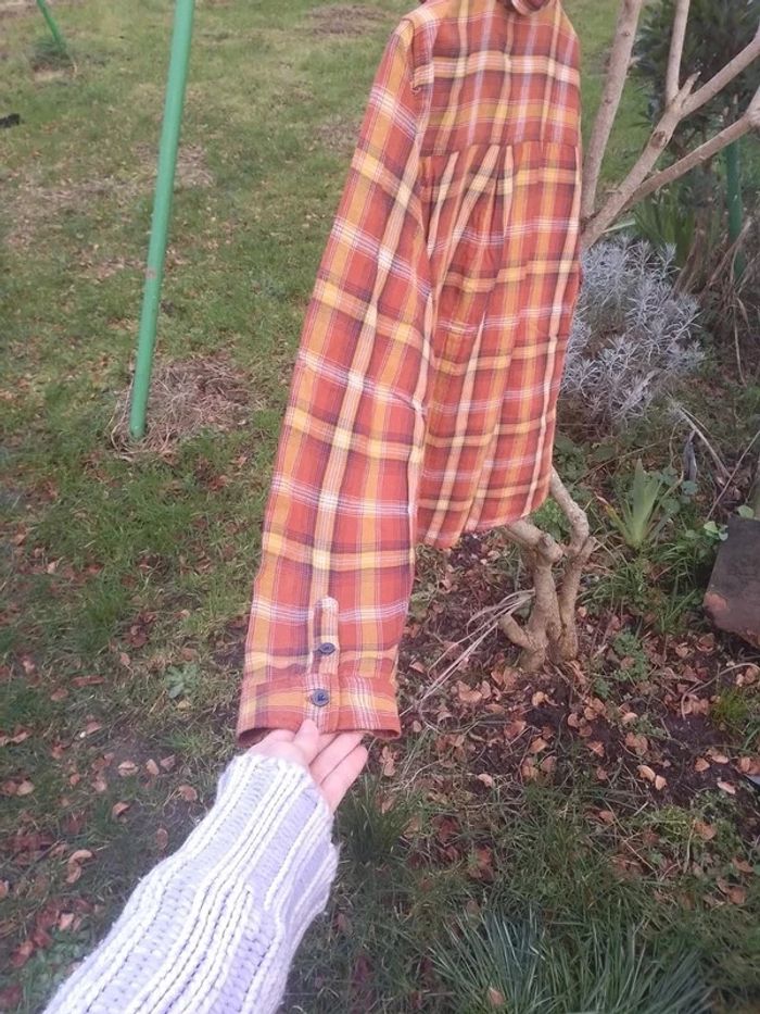 Chemise à carreaux femme - photo numéro 7