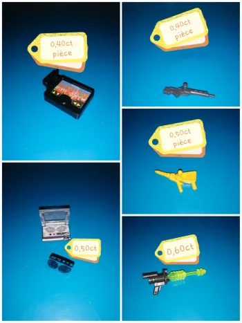 thème* accessoire / télécommande - empreintes - arme