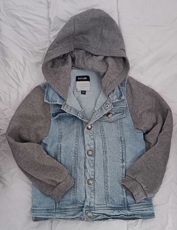 Veste en jean à Capuche enfant 8 ans KIABI 