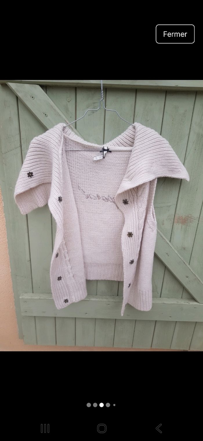 Pull/veste sans manches Kaporal - photo numéro 3