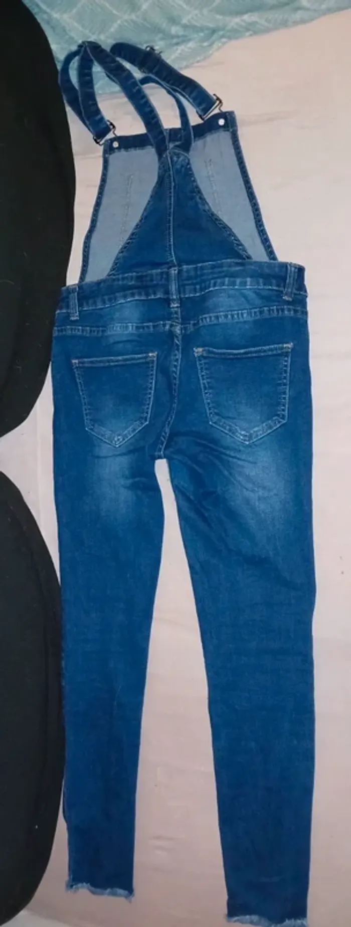 Salopette en jeans femme - photo numéro 5