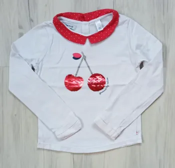 T-shirt manche longue okaidi 6 ans