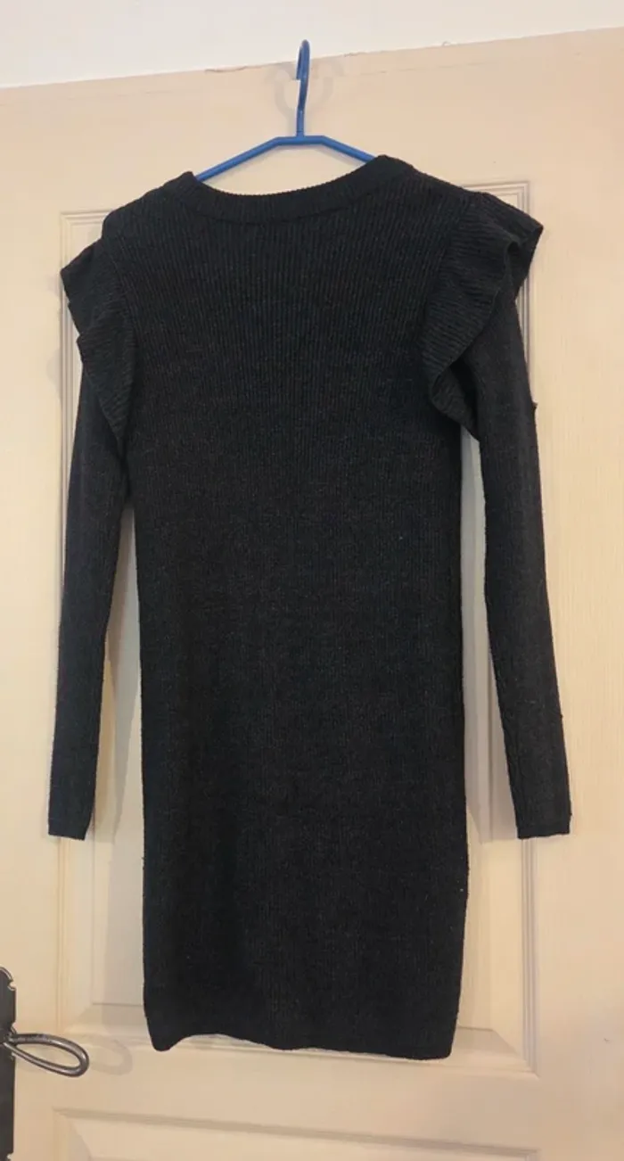Robe pull gris foncé JDY taille xs - photo numéro 3