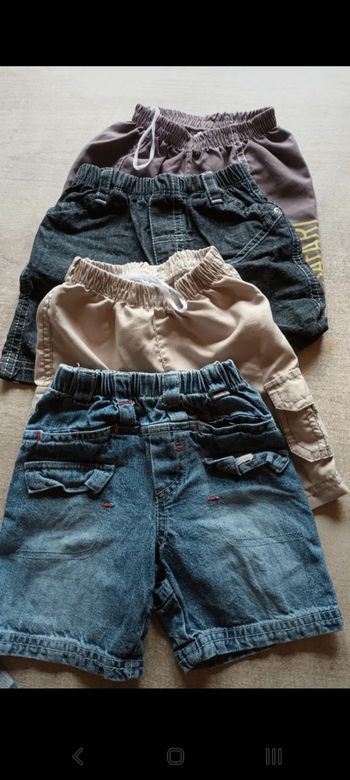 Lot 4 pantalons légers