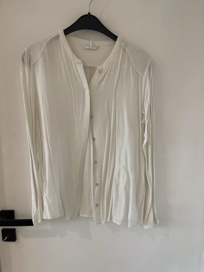 Blouse chemise Promod écru en tbe taille 38
