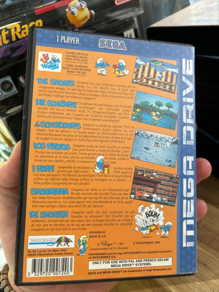 les Schtroumpfs - Sega Megadrive - photo numéro 2