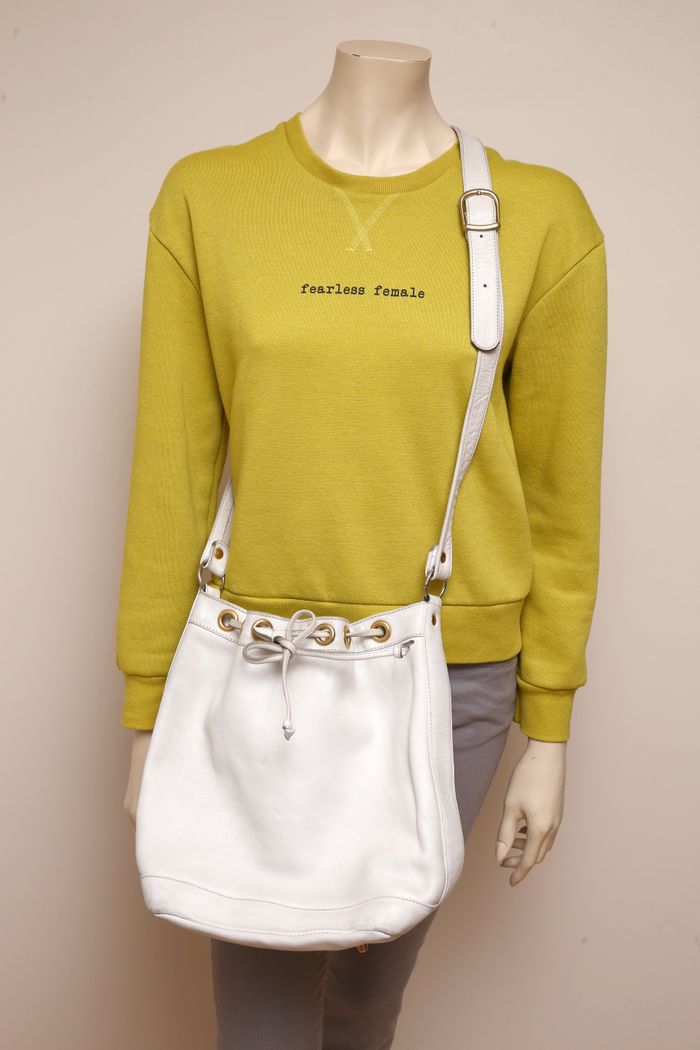 Sac seau blanc