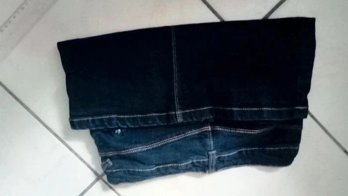 Magnifique jupe en jean avec poches - photo numéro 6