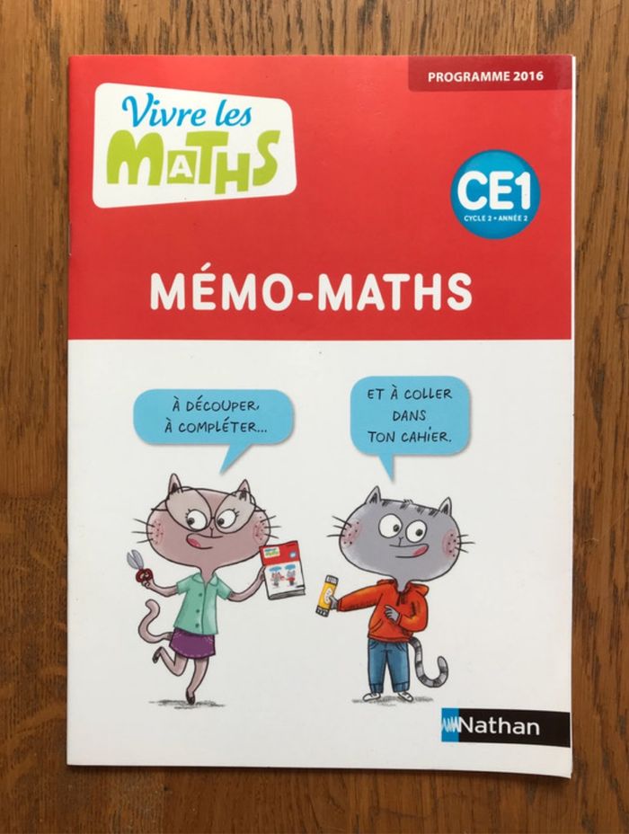 Vivre les maths CE1 - Mémo maths