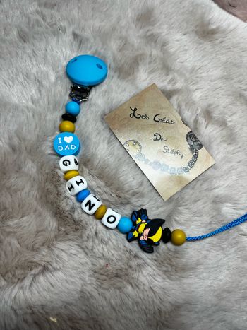 Attache tétine wolverine