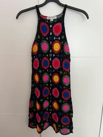 Robe crochet Coachella H&M
