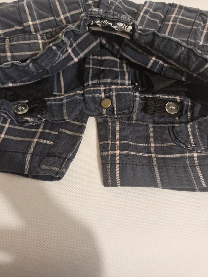 Short cargo carreaux 3 ans Creeks - photo numéro 4